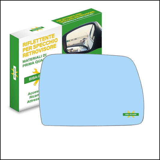 Vetro Specchio Retrovisore Azzuratto Lato Dx-Passeggero Per X3 I (E83) dal 2003-2011 BIBA-RICAMBI