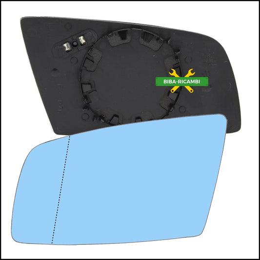 Piastra Retrovisore Termica Asferica Lato Sx-Guidatore Per Bmw Serie 5 (E60,E61) solo dal 2003-2008 BIBA-RICAMBI