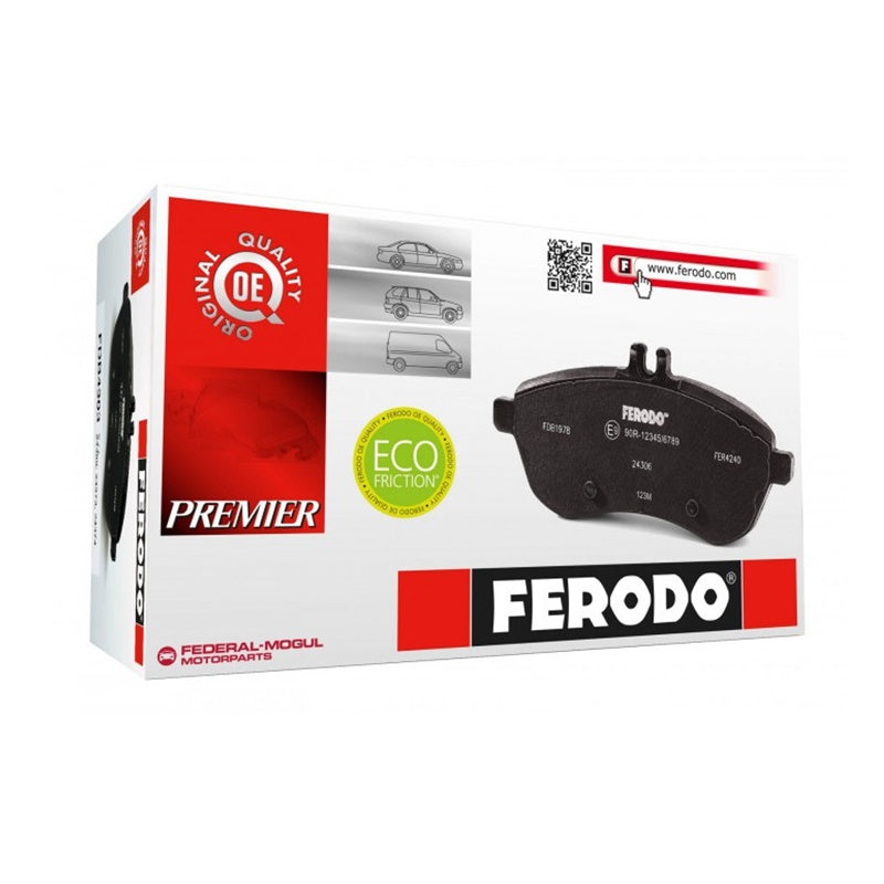 Kit 2 Pastiglie Freno Moto Marca Ferodo Codice | FDB661P BIBA-RICAMBI