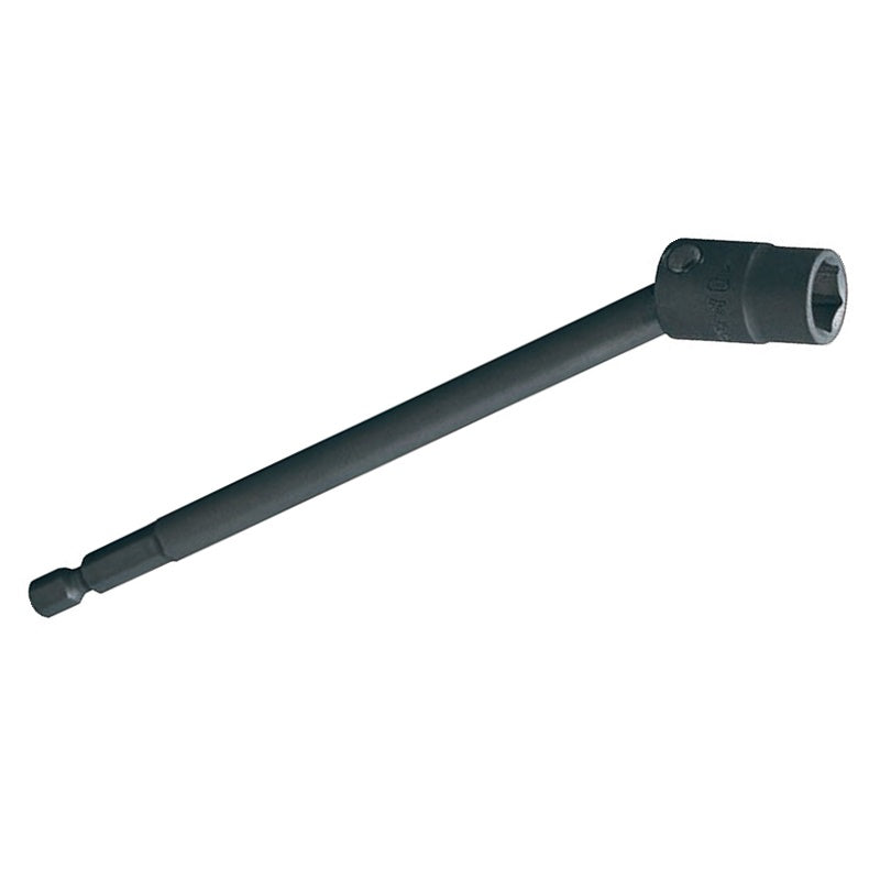 CHIAVE A BUSSOLA 1/4" CON BOCCA ESAGONALE SNODATA M13 | LUNGHEZZA 150 MM BIBA-RICAMBI