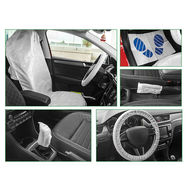 Set 5 Pezzi Protezioni Monouso in Sacchetto Singolo FM50916 BIBA-RICAMBI