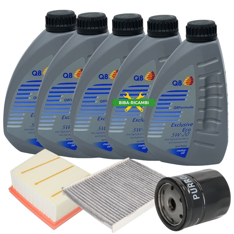 Kit Tagliando Filtri Olio Compatibile Per Ford Kuga III 1.5 EcoBoost 88kW-120CV BIBA-RICAMBI