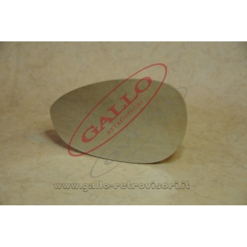 Vetro Specchietto Esterno Lato DX Compatibile Con Grande Punto dal 2005 al 2012 BIBA-RICAMBI