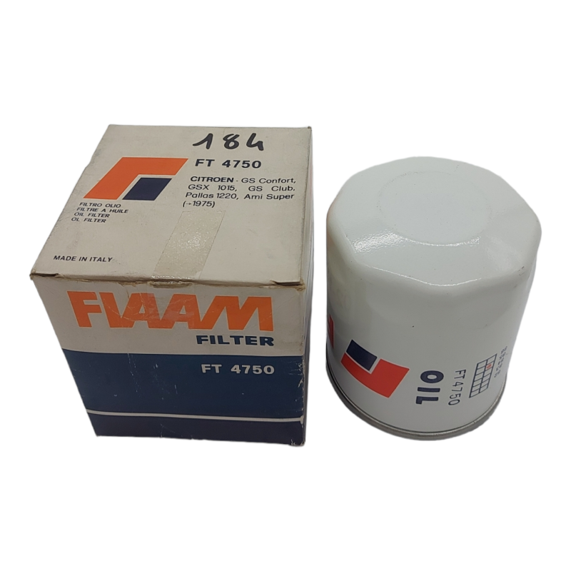 Filtro Olio Compatibile Per Citroen GS Fiaam Filter FT4750 BIBA-RICAMBI