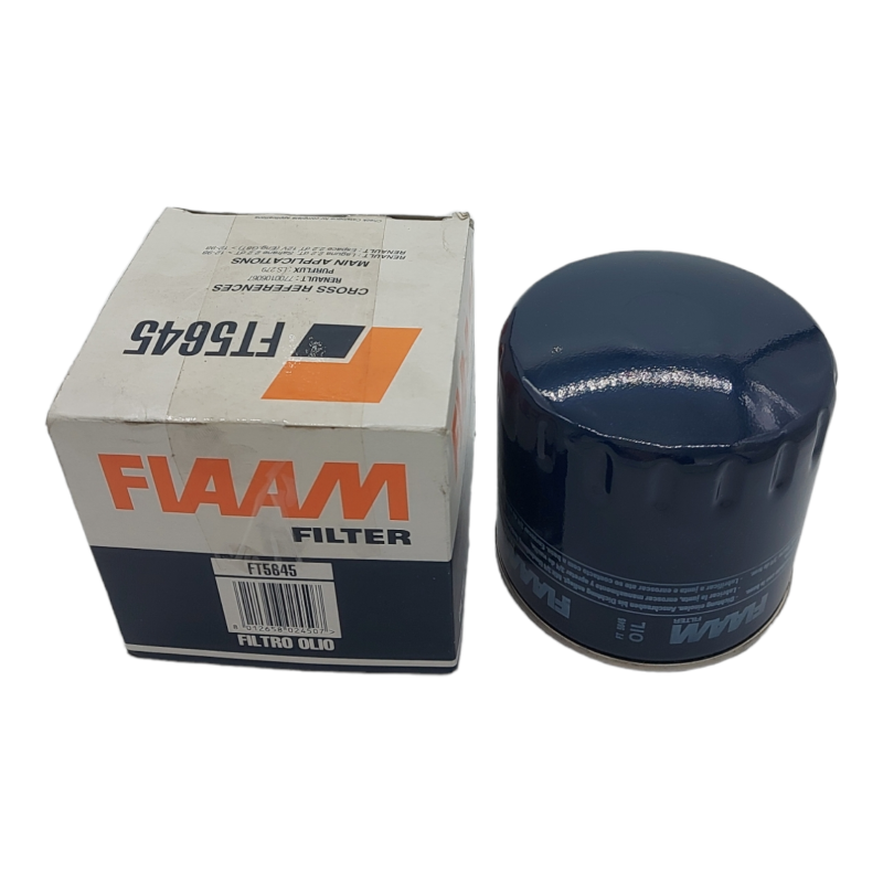 Filtro Olio Compatibile Per Renault Espace | Laguna | Master | Safrane Fiaam Filter BIBA-RICAMBI