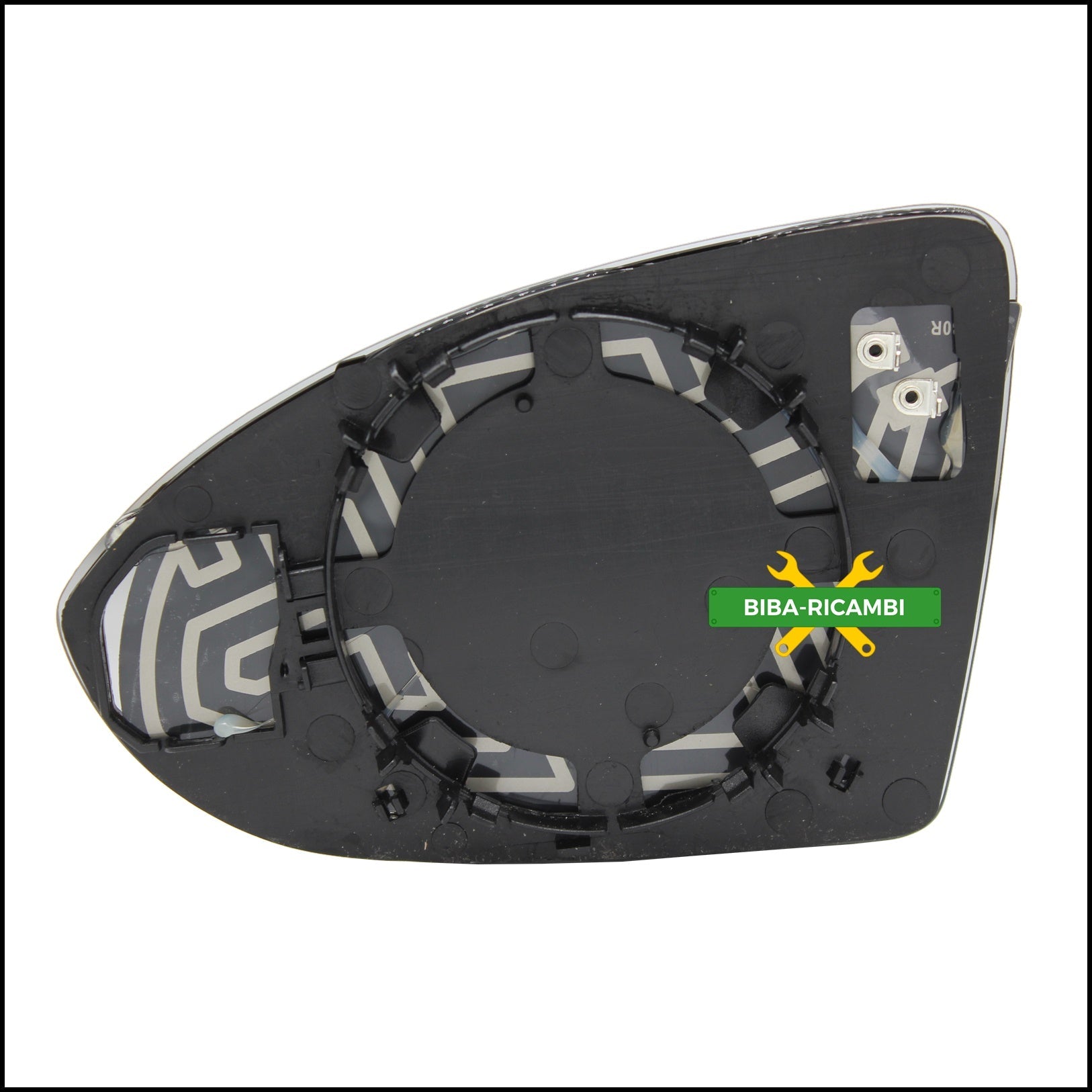 V. Piastra Specchio Completa Di Vetro Termico Asferico Lato Dx-Passeggero Per VW TOURAN III (5T1) dal 2015&gt; BIBA-RICAMBI
