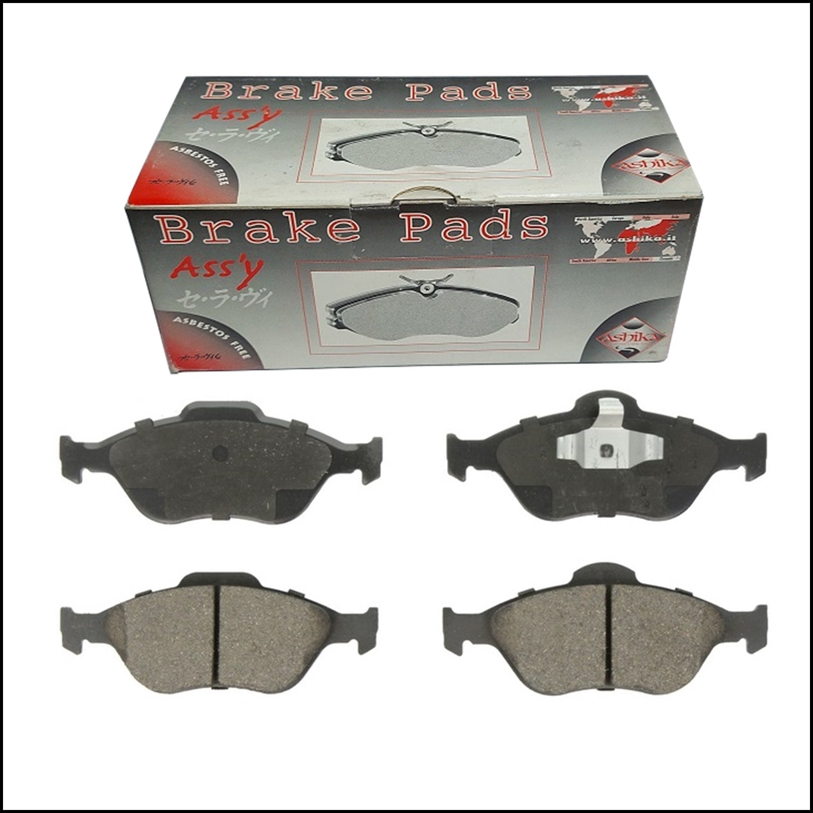 Pastiglie Freno Anteriori Mazda | Ford | Marca: Ashika 50-03-302 BIBA-RICAMBI