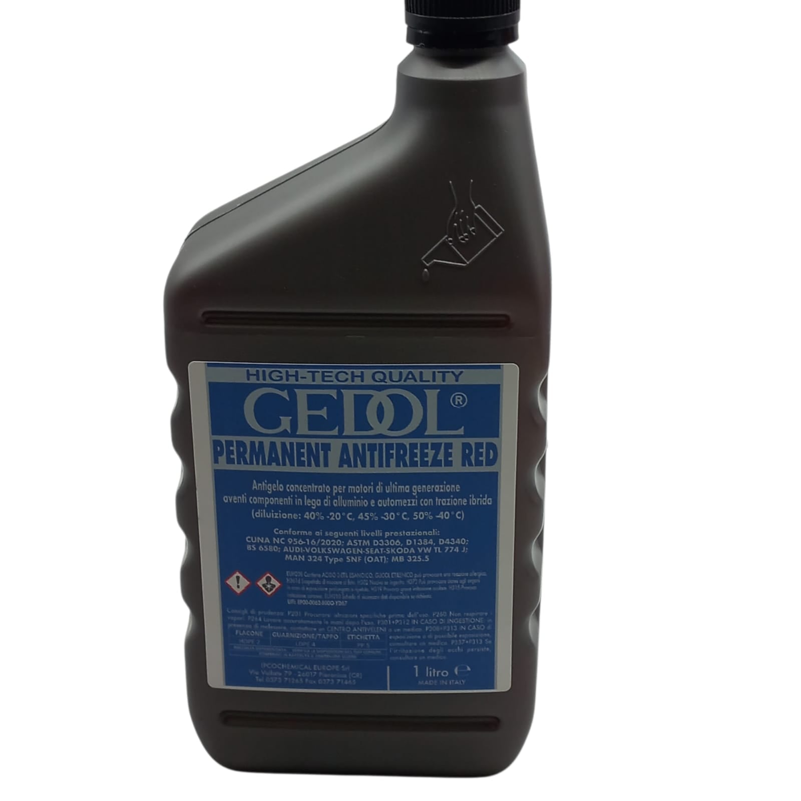 Antigelo Rosso G12 Concentrato Refrigerante Per Motore 1 LT