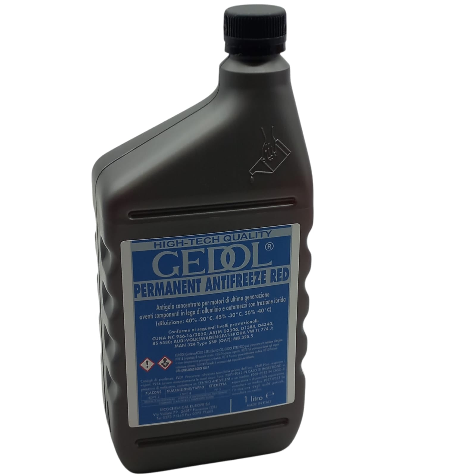 Antigelo Rosso G12 Concentrato Refrigerante Per Motore 1 LT