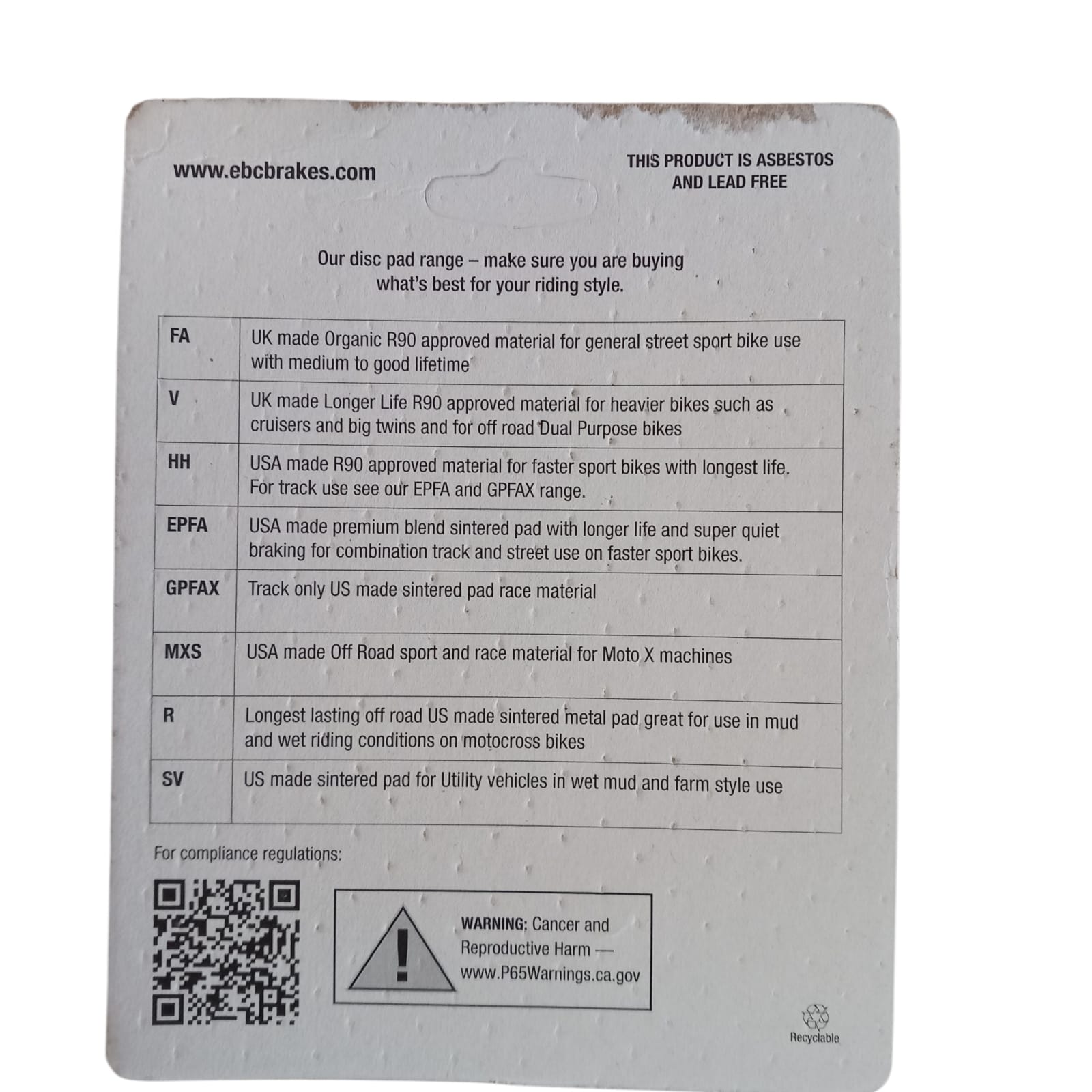 SFA353 Pastiglie Freno Per Aprilia SR 300 Max 2011-2015