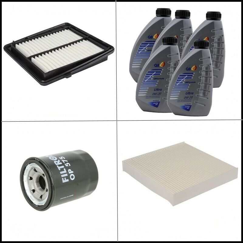 Kit Tagliando Olio | Filtri Per Honda Jazz Hybrid 1.500 72kw/98cv dal 2020&gt; BIBA-RICAMBI