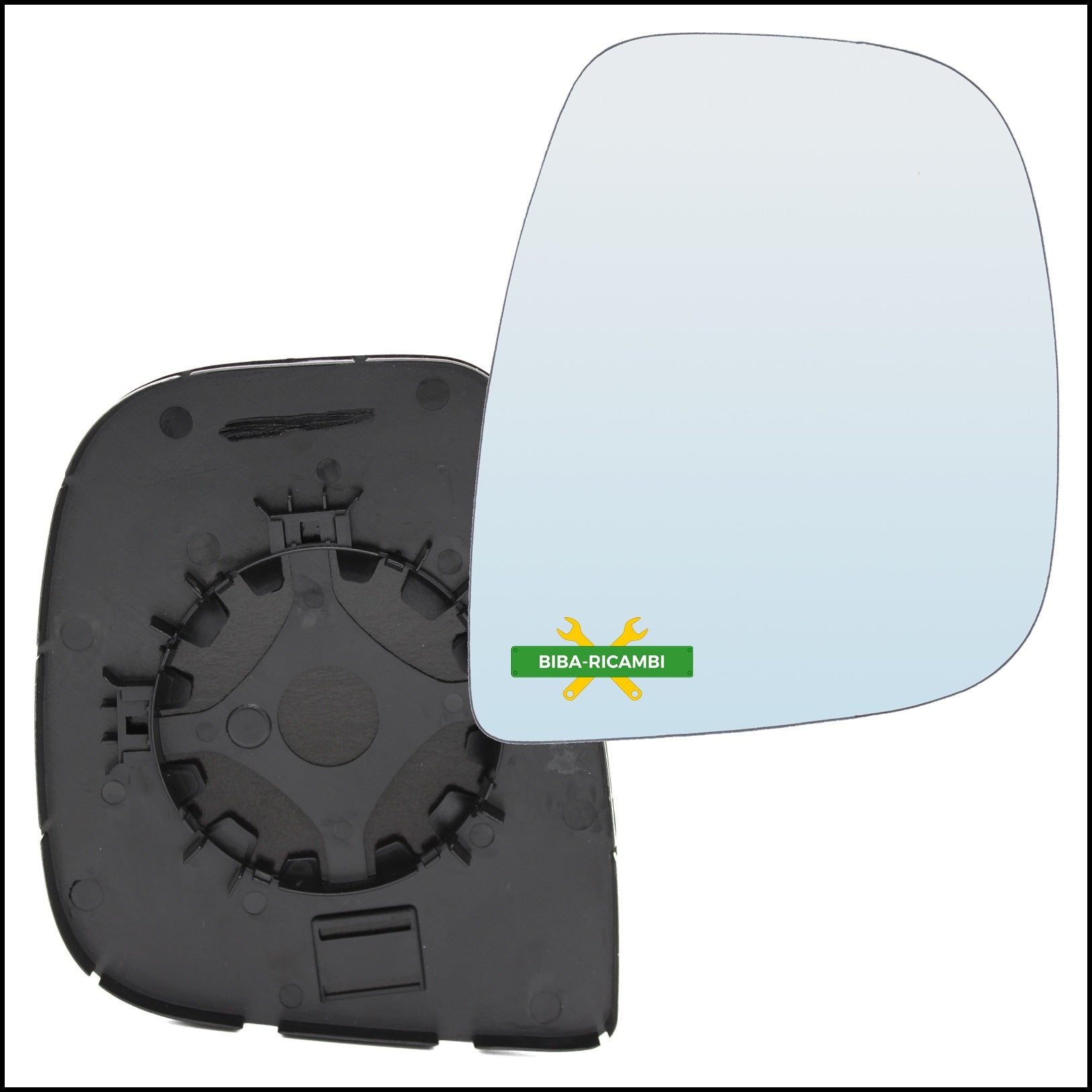 Piastra Specchio Retrovisore Lato Dx-Passeggero Per Opel Zafira Life (K0) dal 2019&gt; BIBA-RICAMBI