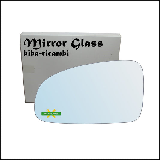 Vetro Specchio Retrovisore Cromato Lato Sx-Guidatore Per Chevrolet Aveo (T250, T255) solo dal 2005-2007 BIBA-RICAMBI