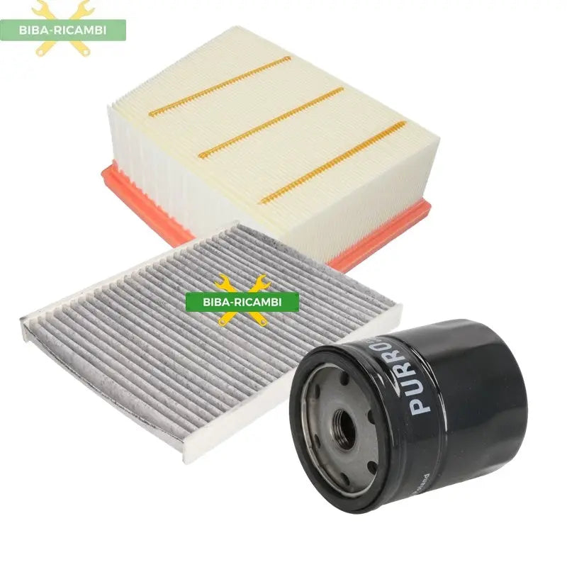 Kit Tagliando Filtri Olio Compatibile Per Ford EcoSport 1.0 EcoBoost 74kW-100CV BIBA-RICAMBI
