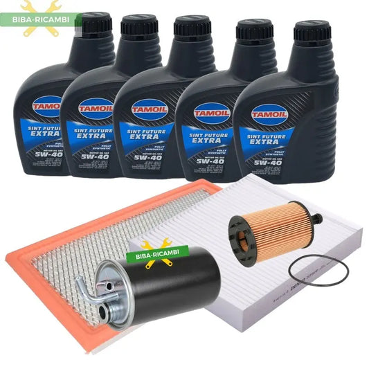 Kit Tagliando Filtri | Olio Motore Per Jeep Patriot 2.0 CRD 103KW-140CV BIBA-RICAMBI