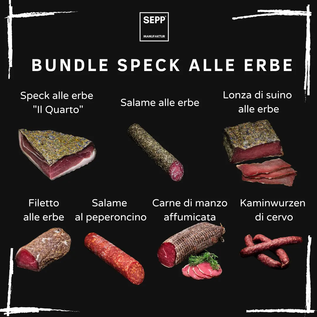 SEPP' Kräuterspeck Paket - BIBA-RICAMBI