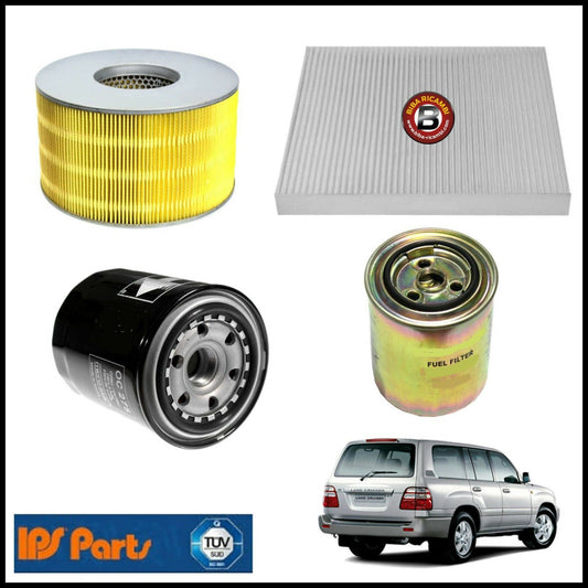 Kit Tagliando Filtri Per Toyota Land Cruiser 4.200 TD 150kw/204cv dal 1998&gt; BIBA-RICAMBI
