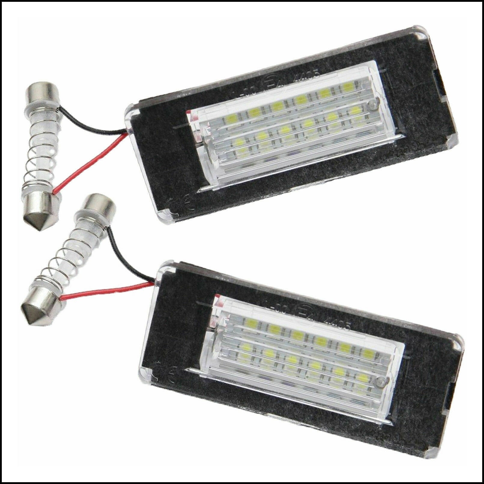 Lampadine Placchette Luci Targa Led Specifiche Adattabile Mini (R56) dal 2005-2014 BIBA-RICAMBI