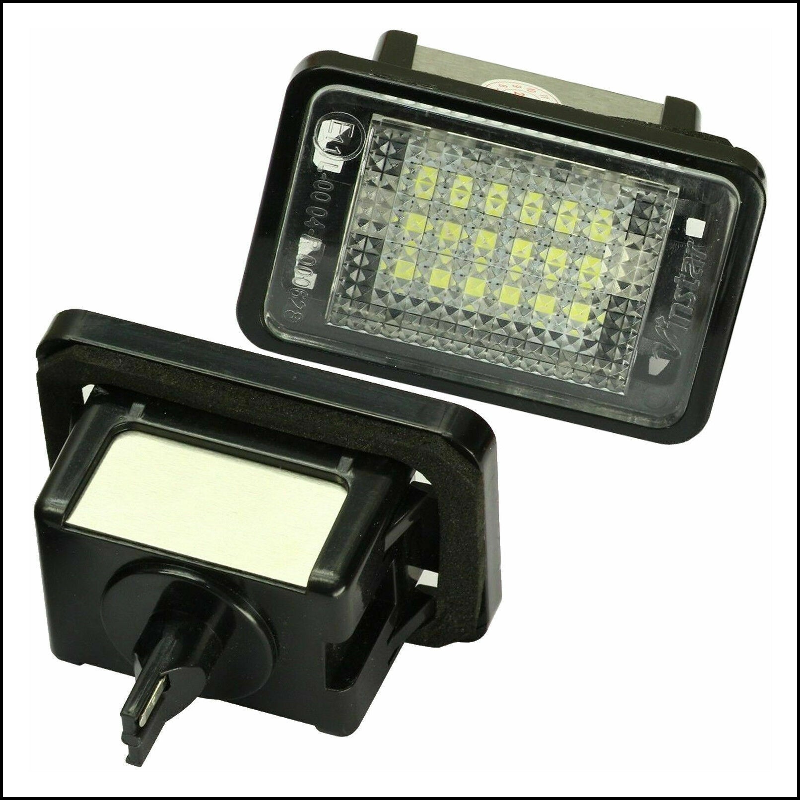 Lampadine Placchette Luci Targa Led Specifiche Adattabile Mercedes-Benz Classe GLK (X204) dal 2008> BIBA-RICAMBI