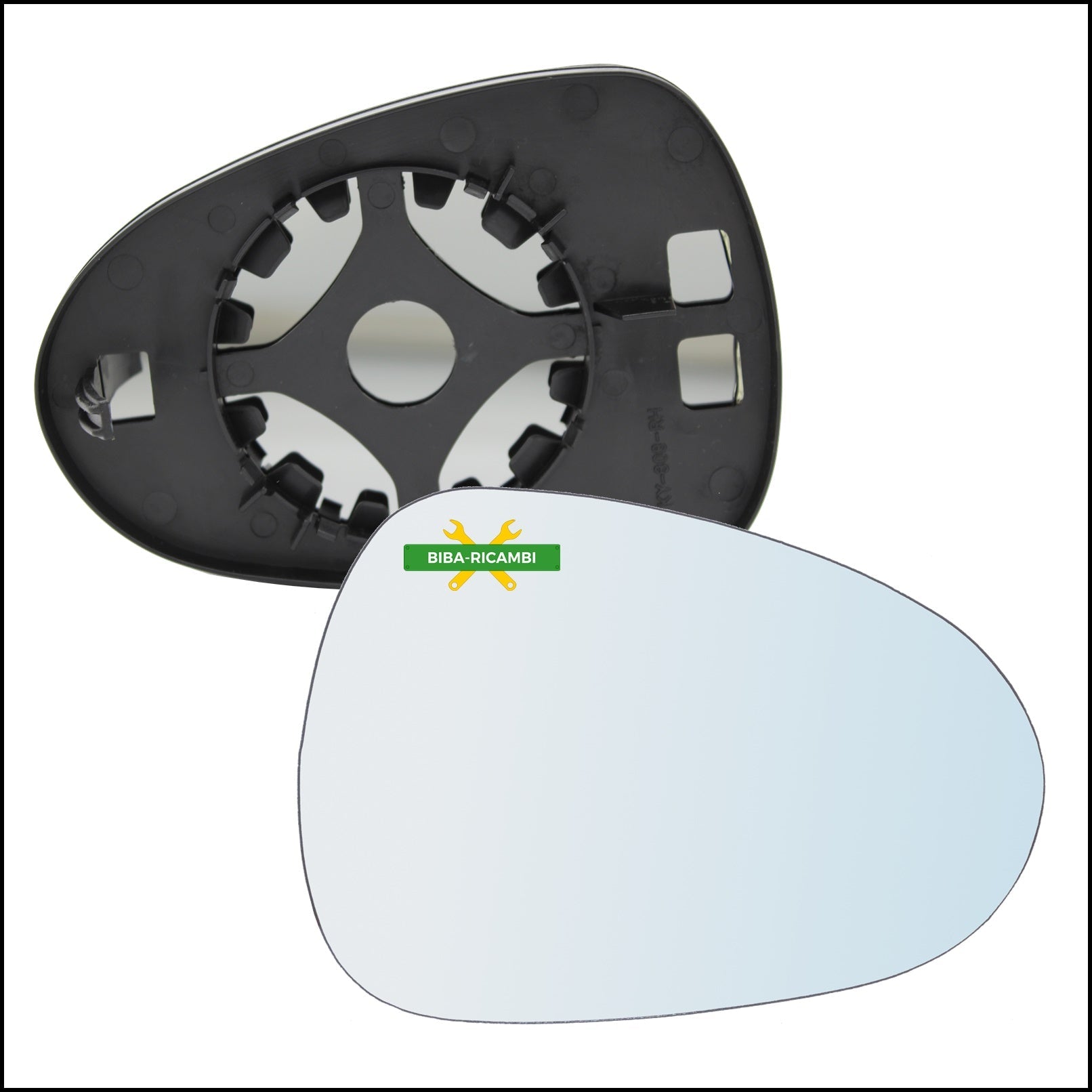 V. Specchio Retrovisore Lato Dx-Passeggero Per Seat Ibiza IV (6J) dal 2008&gt; BIBA-RICAMBI