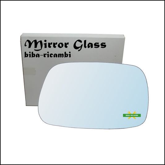 Vetro Specchio Retrovisore Cromato Lato Dx-Passeggero Per Lexus IS I (E1) dal 1999-2005 BIBA-RICAMBI