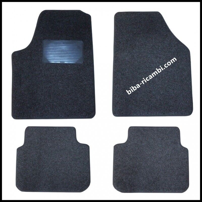 Kit 4 Tappetini In Moquette Compatibili Per Lancia Musa dal 2004> BIBA-RICAMBI