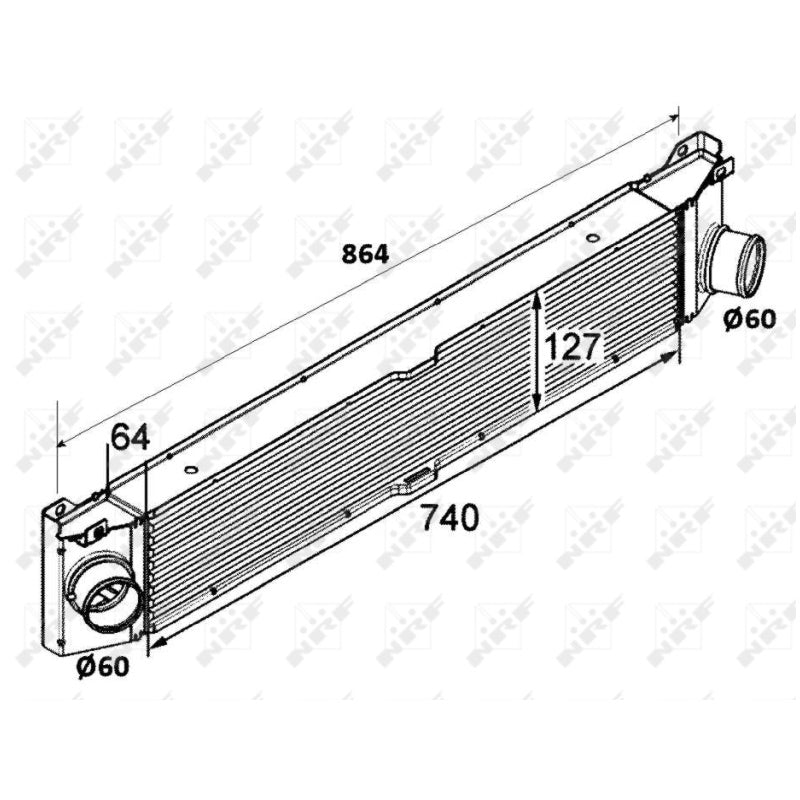 Intercooler Auto art.C22E23 BIBA-RICAMBI