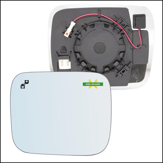 V. Specchio Retrovisore Termico Blind Spot Lato Sx-Guidatore Per Jeep Renegade (BU) dal 2014&gt; BIBA-RICAMBI