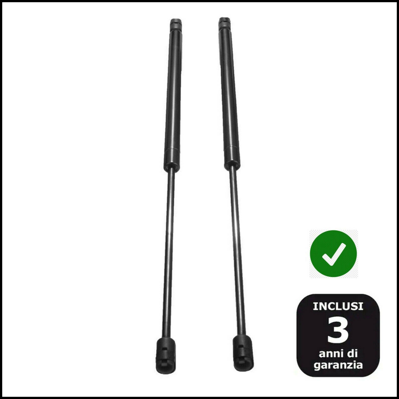 Molla A Gas Coppia Pistoncini Portellone Posteriore Per Toyota Corolla Verso II (ZER) dal 2004-2009 HELMER