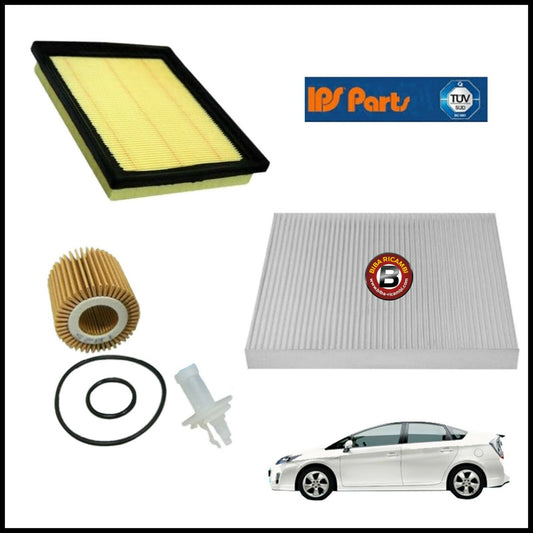 Kit Tagliando Filtri Per Toyota Prius 1.800 73kw/99cv dal 2009&gt; BIBA-RICAMBI