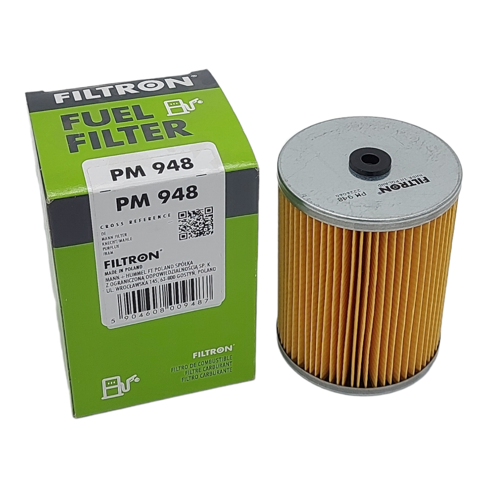 Filtro Gasolio Compatibile Per Belarus MTZ BIBA-RICAMBI