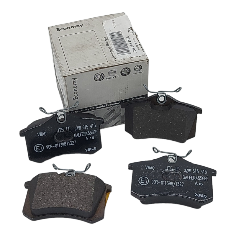 Kit 4 Pastiglie Freno Posteriori Originali Compatibili Per Audi | Seat | Skoda | VW BIBA-RICAMBI