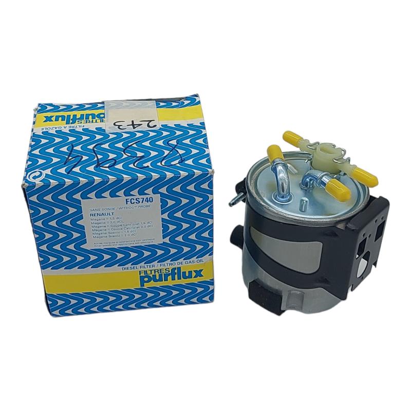 Filtro Carburante Compatibile Per Renault Grand Scenic II | Megane | Scenic II Filtres Purflux BIBA-RICAMBI