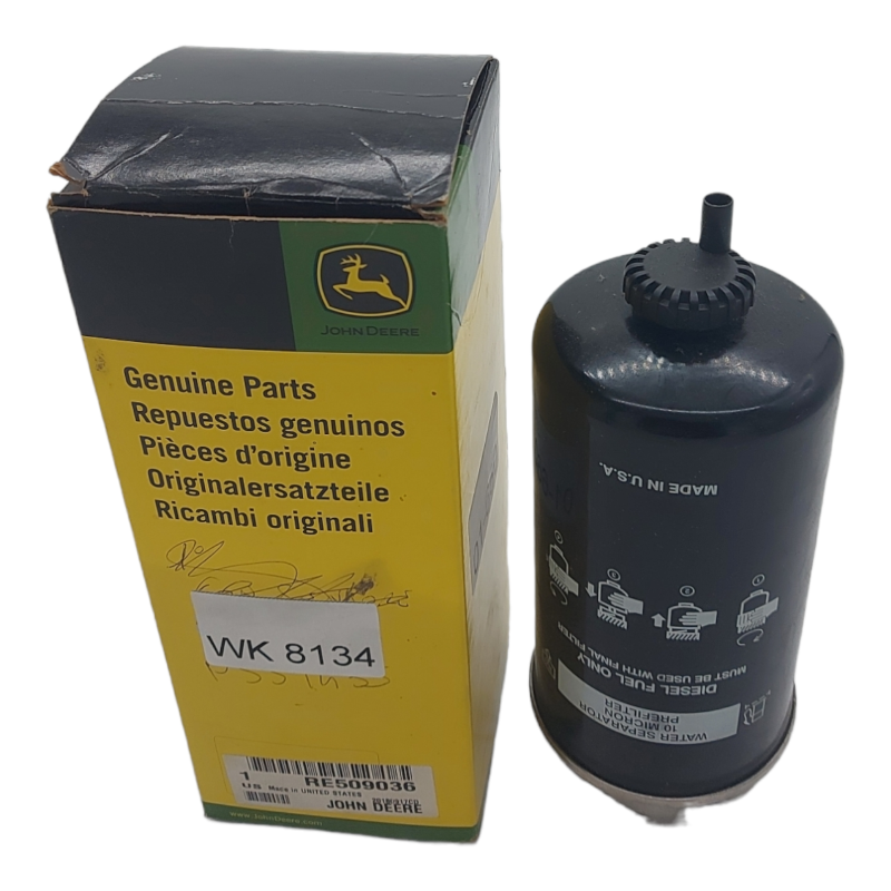 Filtro Carburante Compatibile Per Vari Modelli di Trattore Marca John Deere BIBA-RICAMBI