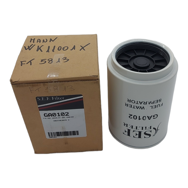 Filtro Carburante Compatibile Per Hyundai | Renault Trucks | Volvo S.E.F. Filters BIBA-RICAMBI