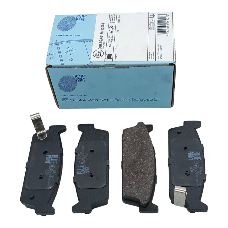 Kit 4 Pastiglie Freni Posteriori Compatibile Per Nissan 240SX dal 1988> BIBA-RICAMBI