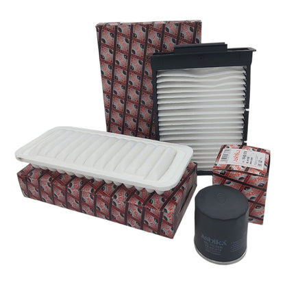 Kit Tagliando Compatibile Per Toyota Aygo 1.0 50KW-68CV dal 2005-2013 BIBA-RICAMBI