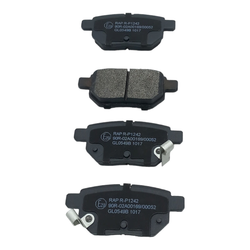 Kit 4 Pasticche Freno POSTERIORI Per Toyota Prius (W5) dal 2015> BIBA-RICAMBI