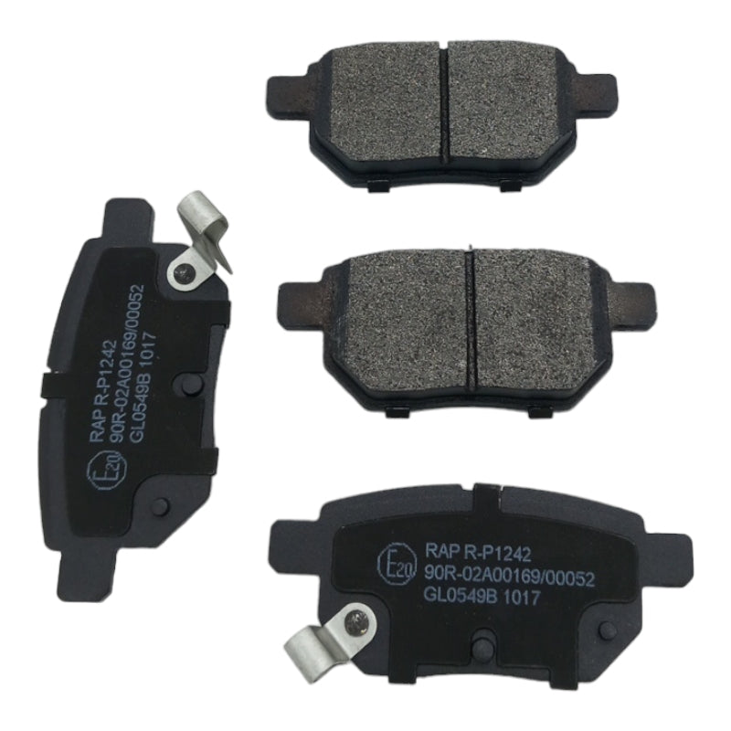 Kit 4 Pasticche Freno POSTERIORI Per Toyota Yaris III dal 2011> BIBA-RICAMBI