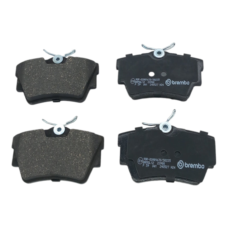 Kit 8 Pastiglie Freno Anteriori | Posteriori Per Nissan NP300 dal 2016> BREMBO