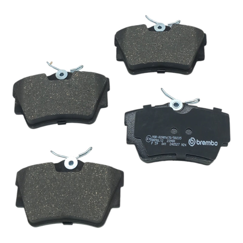 Kit 8 Pastiglie Freno Anteriori | Posteriori Per Nissan NP300 dal 2016> BREMBO
