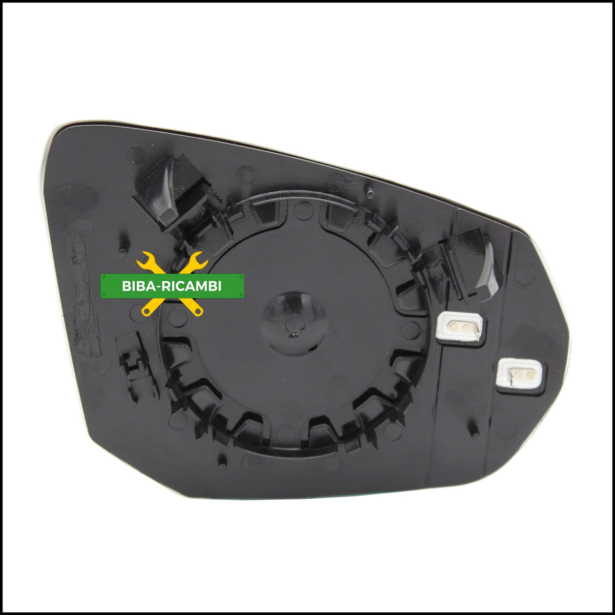 Piastra Specchio Retrovisore Asferico Lato Sx-Guidatore Per Audi Q2 (GAB) dal 2016> BIBA-RICAMBI