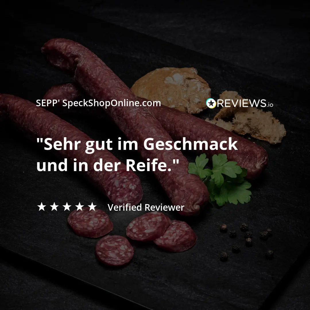 SEPP' Rind-Kaminwurzen (3 Stk.) - BIBA-RICAMBI