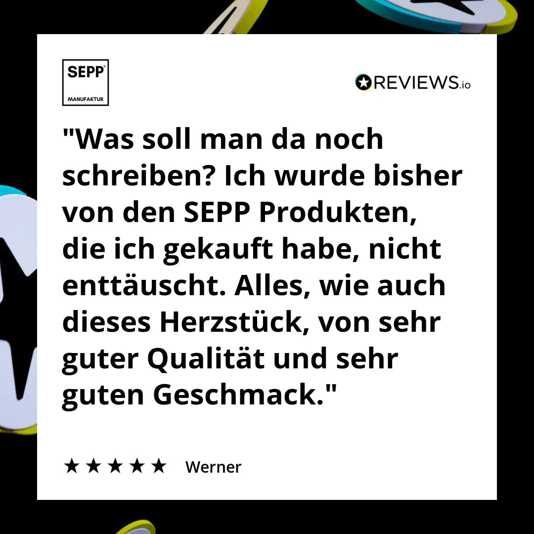 SEPP' Südtiroler Speck g.g.A. - 'Das Herzstück' - BIBA-RICAMBI