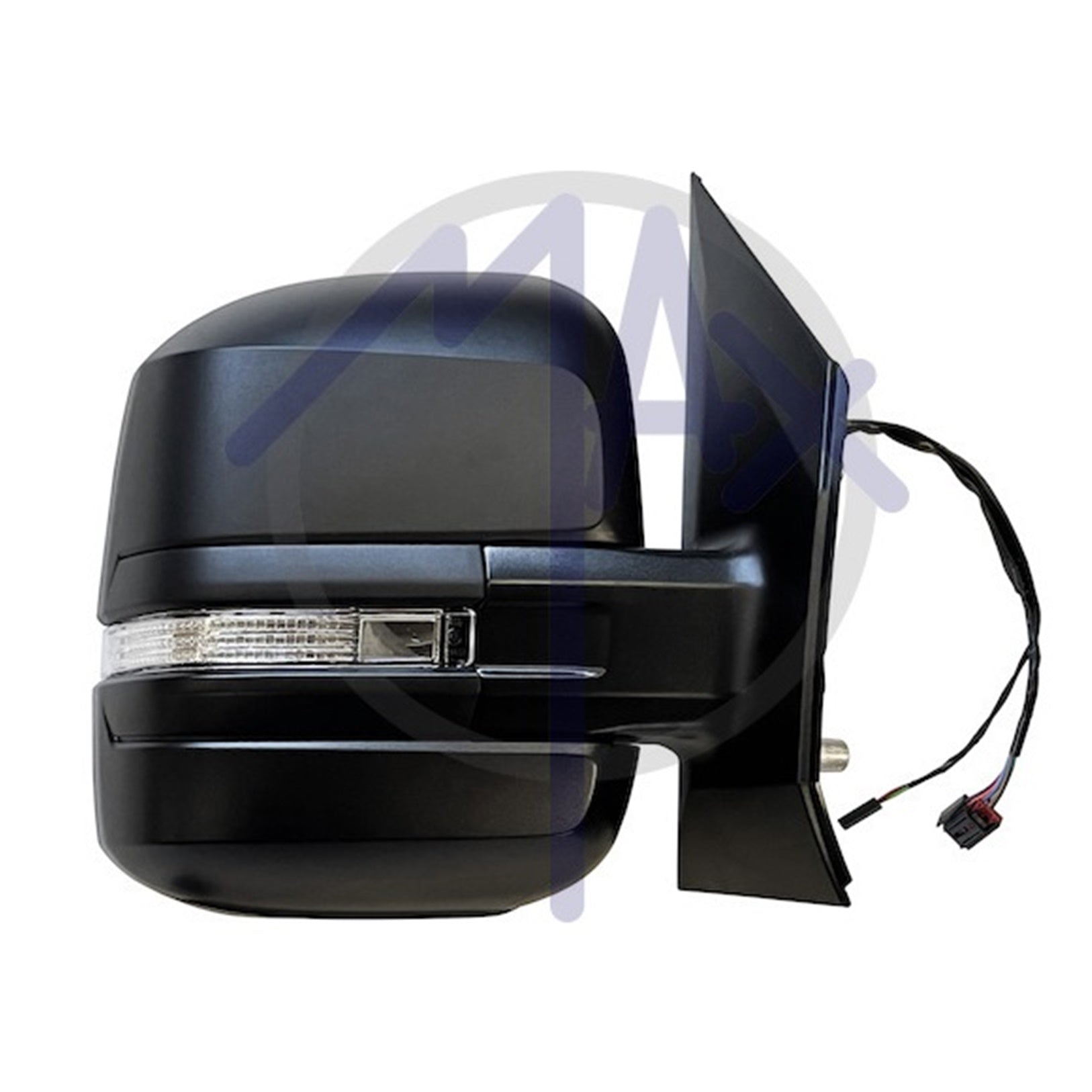 U. Retrovisore Elettrico Nero Termico Lato DX-Passeggero (Blind Spot) BIBA-RICAMBI