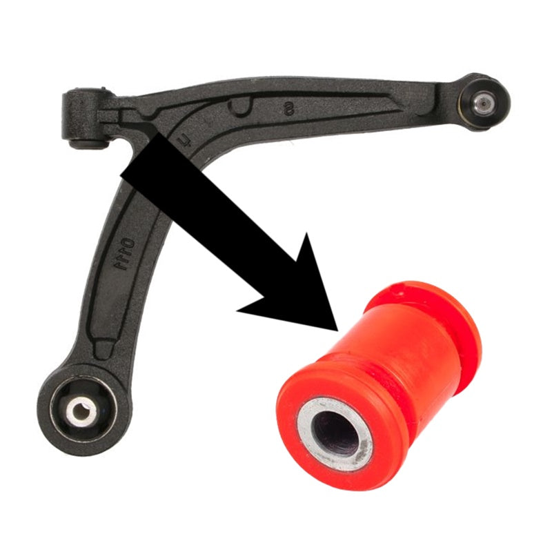 Silent Block Bracci Anteriori Compatibile Per Fiat Panda II (169) dal 2003> BIBA-RICAMBI