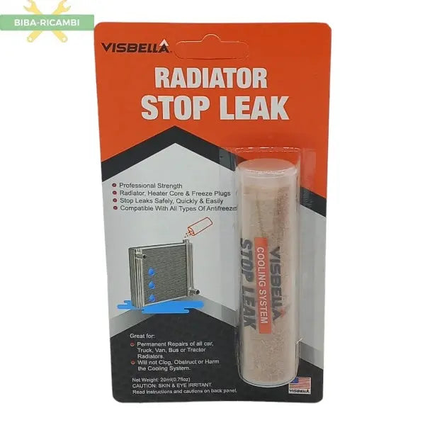 Radiatore Turafalle Polvere Per Perdite Radiatori Universale Auto Moto Camper VISBELLA