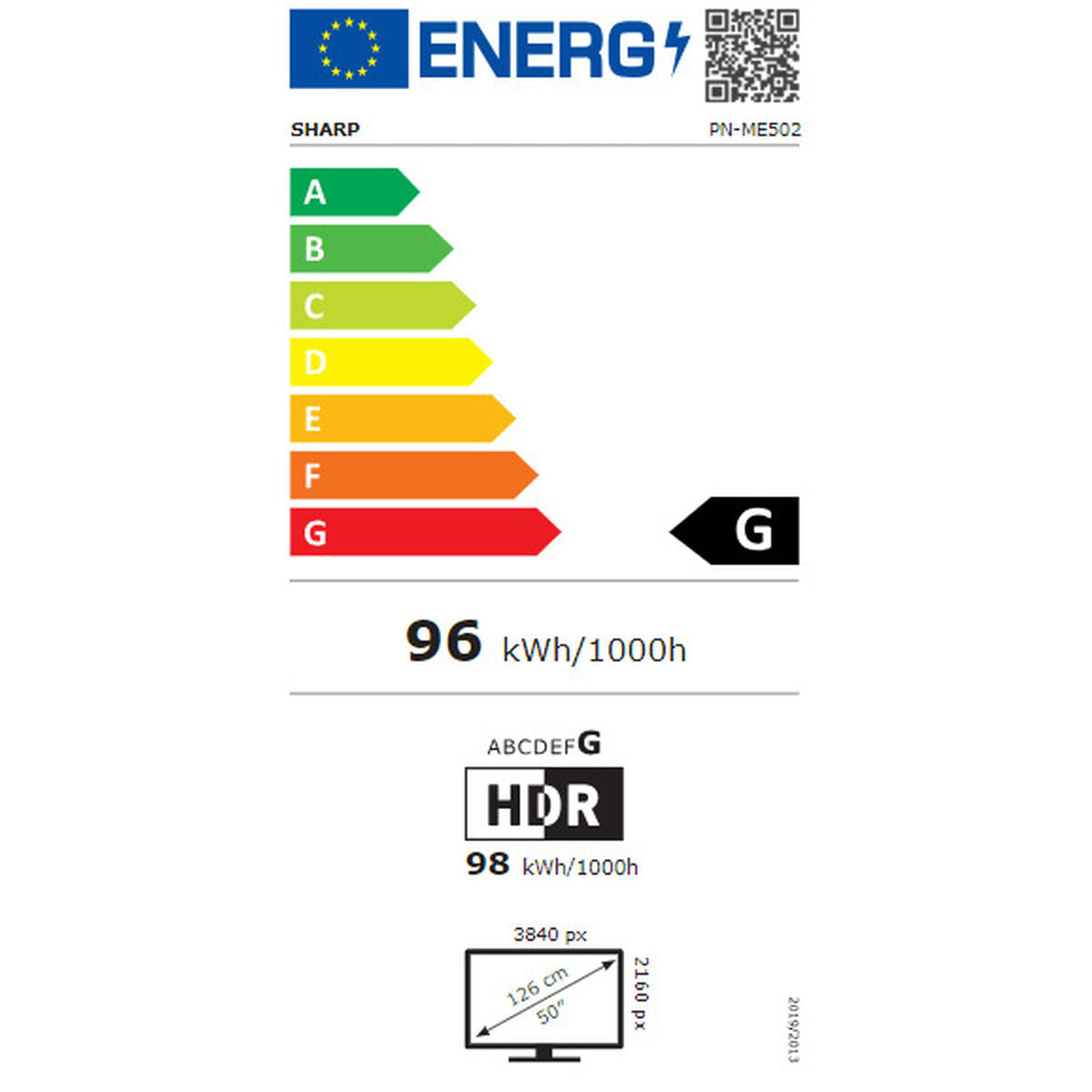 Monitor Videowall NEC ME502 4K Ultra HD 50" 60 Hz - BIBA-RICAMBI