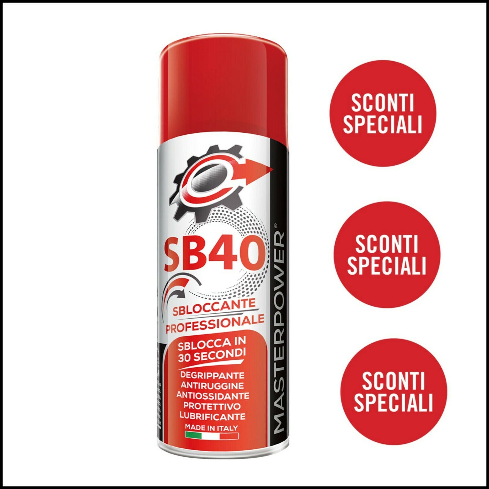 A. Sbloccante Antiruggine Antiossidante Protettivo Lubrificante Professionale Auto BIBA-RICAMBI