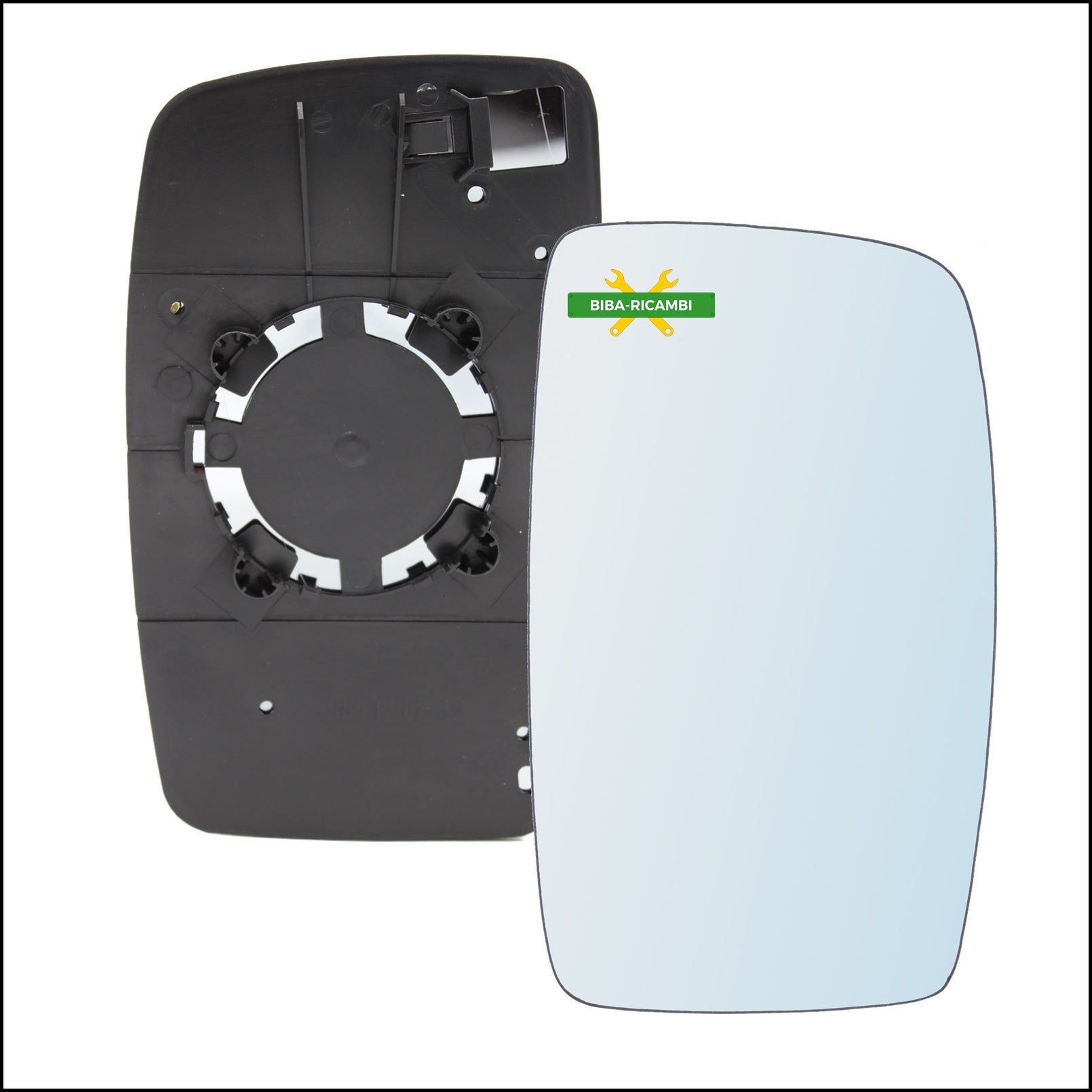 V. Piastra Retrovisore Lato Dx-Passeggero Per Fiat Scudo II (270) dal 2007&gt; BIBA-RICAMBI
